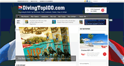 Desktop Screenshot of divingtop100.com